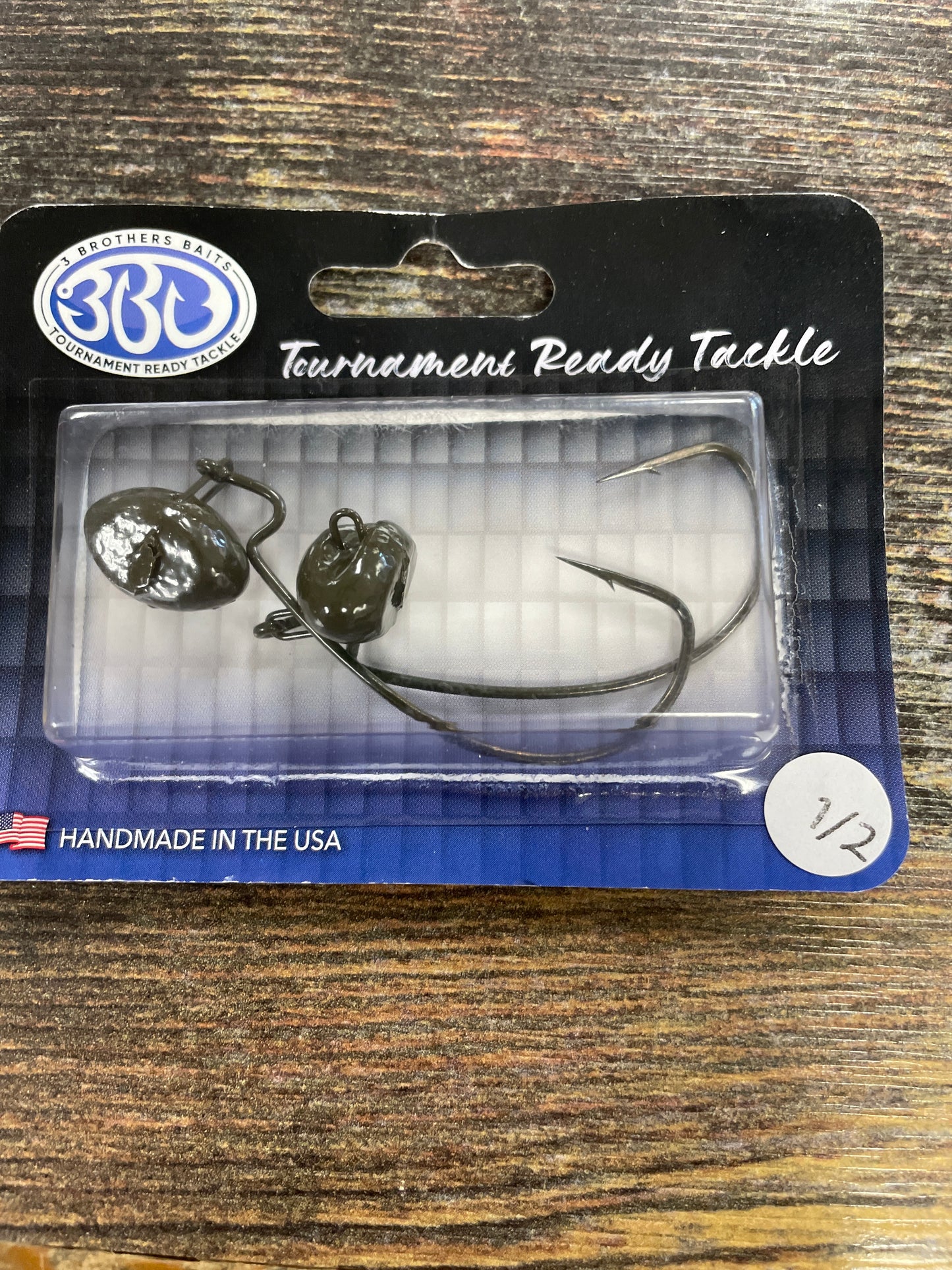 Brothers Baits Wobble 1/2 oz. Green Pumpkin