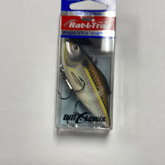 Mustard Rat-L-Trap Mag-Trap 3/4 oz. Gizzard Shad