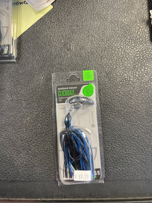 Googan Clickbait 3/8 oz. Black/Blue