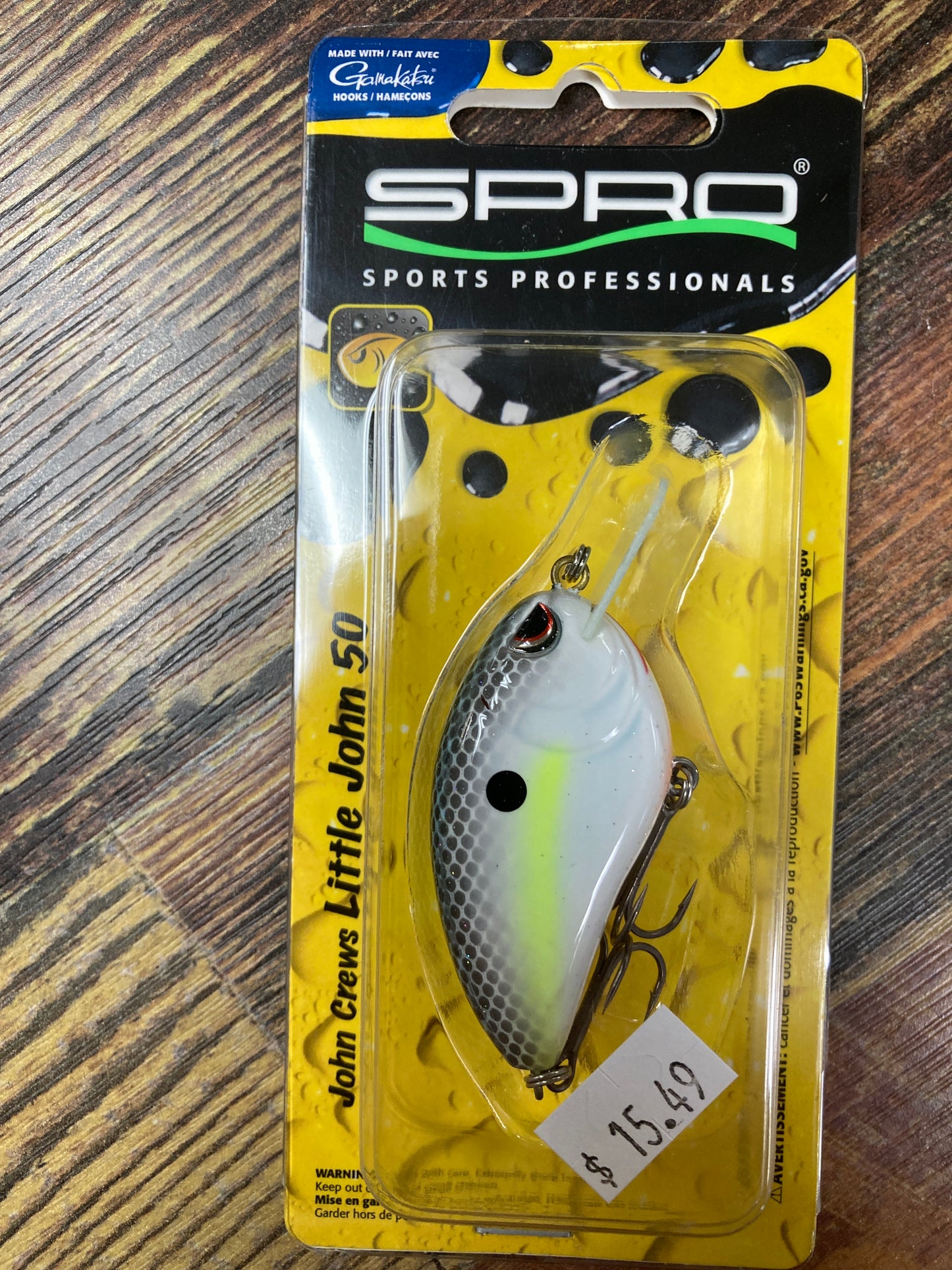 SPRO Little John 50 - 1/2 oz. Nasty Shad