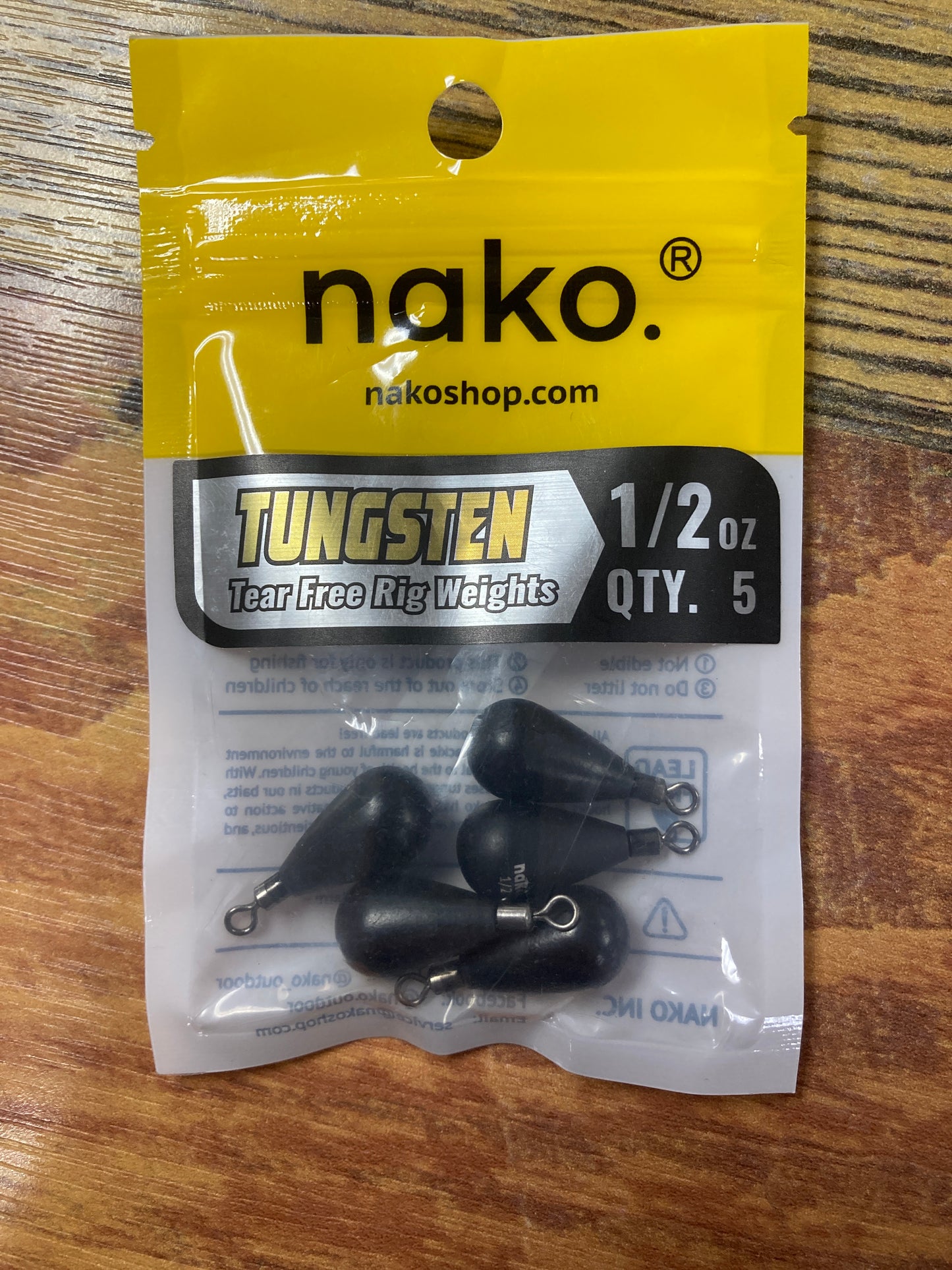 Nako Tungsten Tear Free Weight 1/2 oz