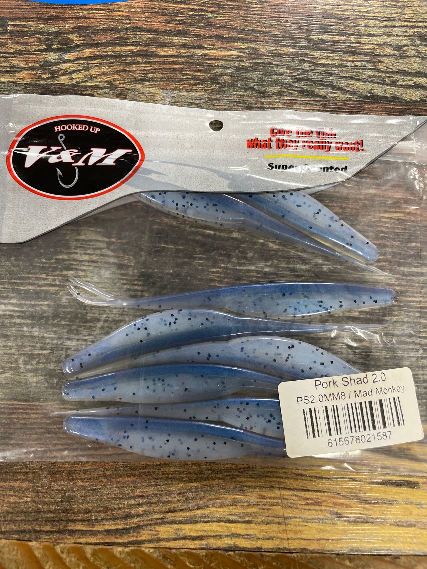 V&M Pork Shad Mad Monkey