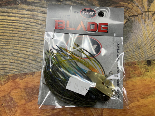 V&M The Blade Jig 1/2 oz. Cajun Bluegill