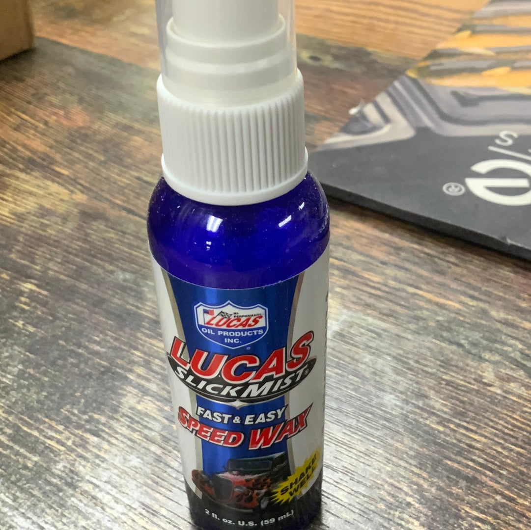 Lucas Slick Mist Speed Wax 2 oz.