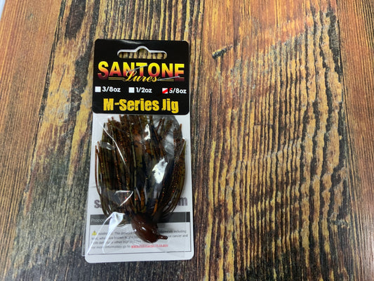 Santone M Series Jig 5/8 oz. Bama Craw