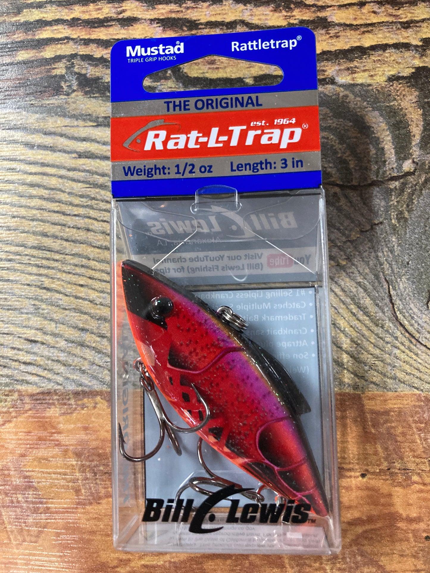Rat L Trap 1/2 oz Candy Craw