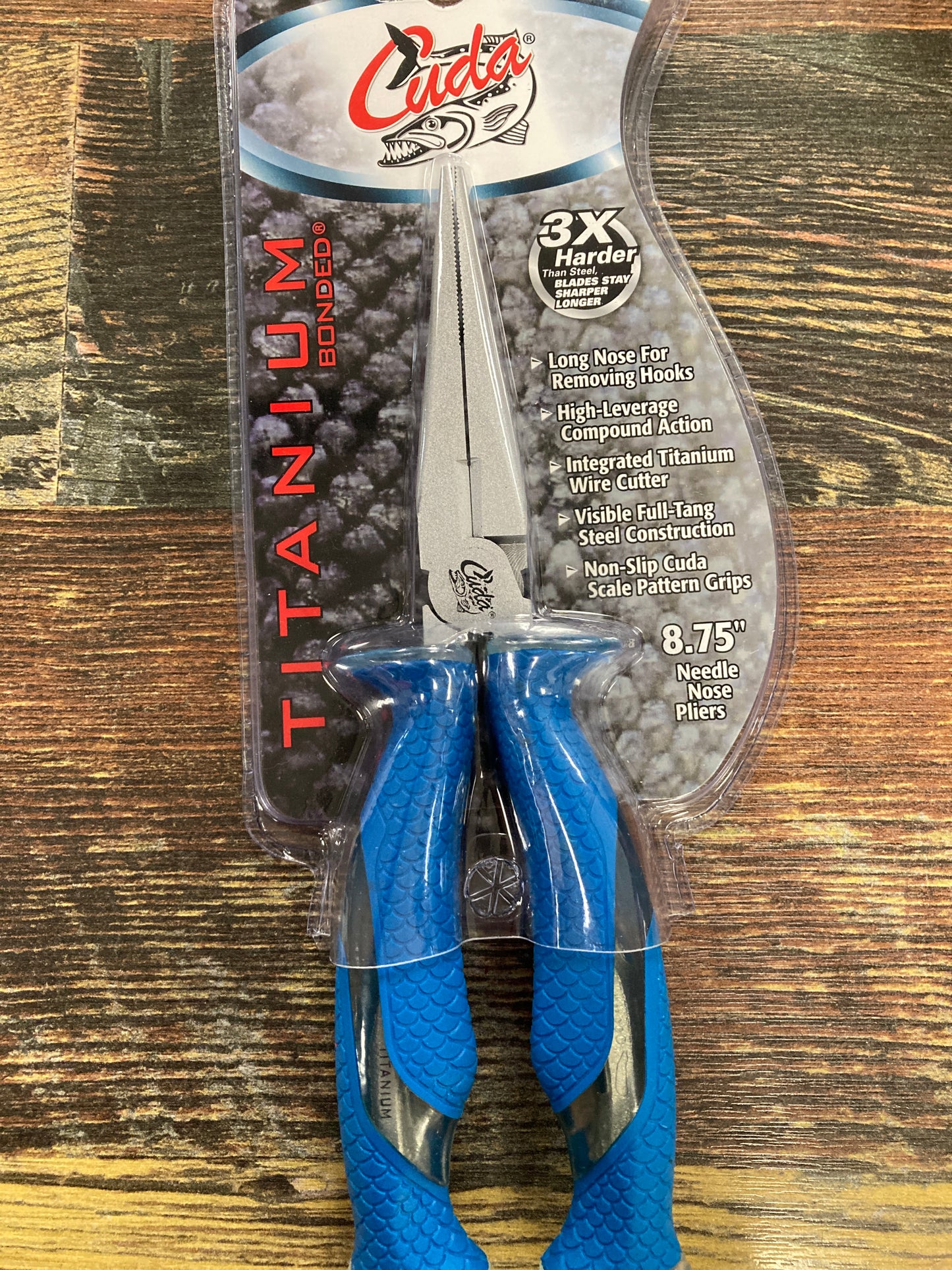 Cuda Titanium Pliers 8.75”
