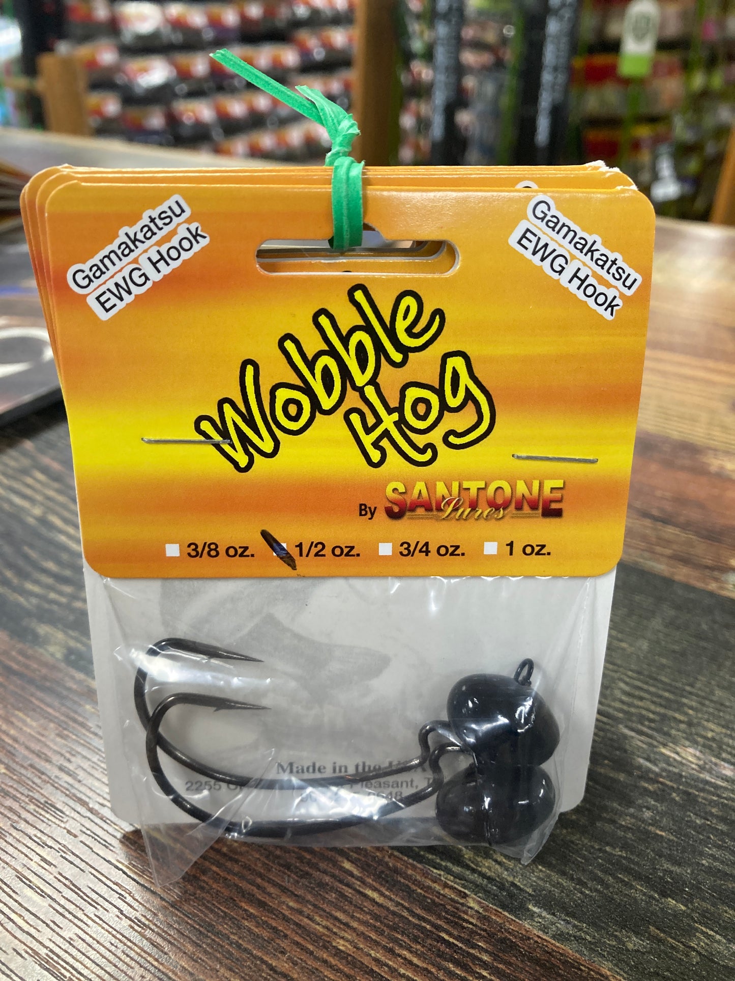 Santone Wobble Hog 1/2 oz. Black