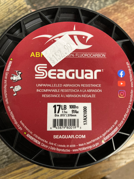 Seaguar Abrazx 17 lb. 1000yd