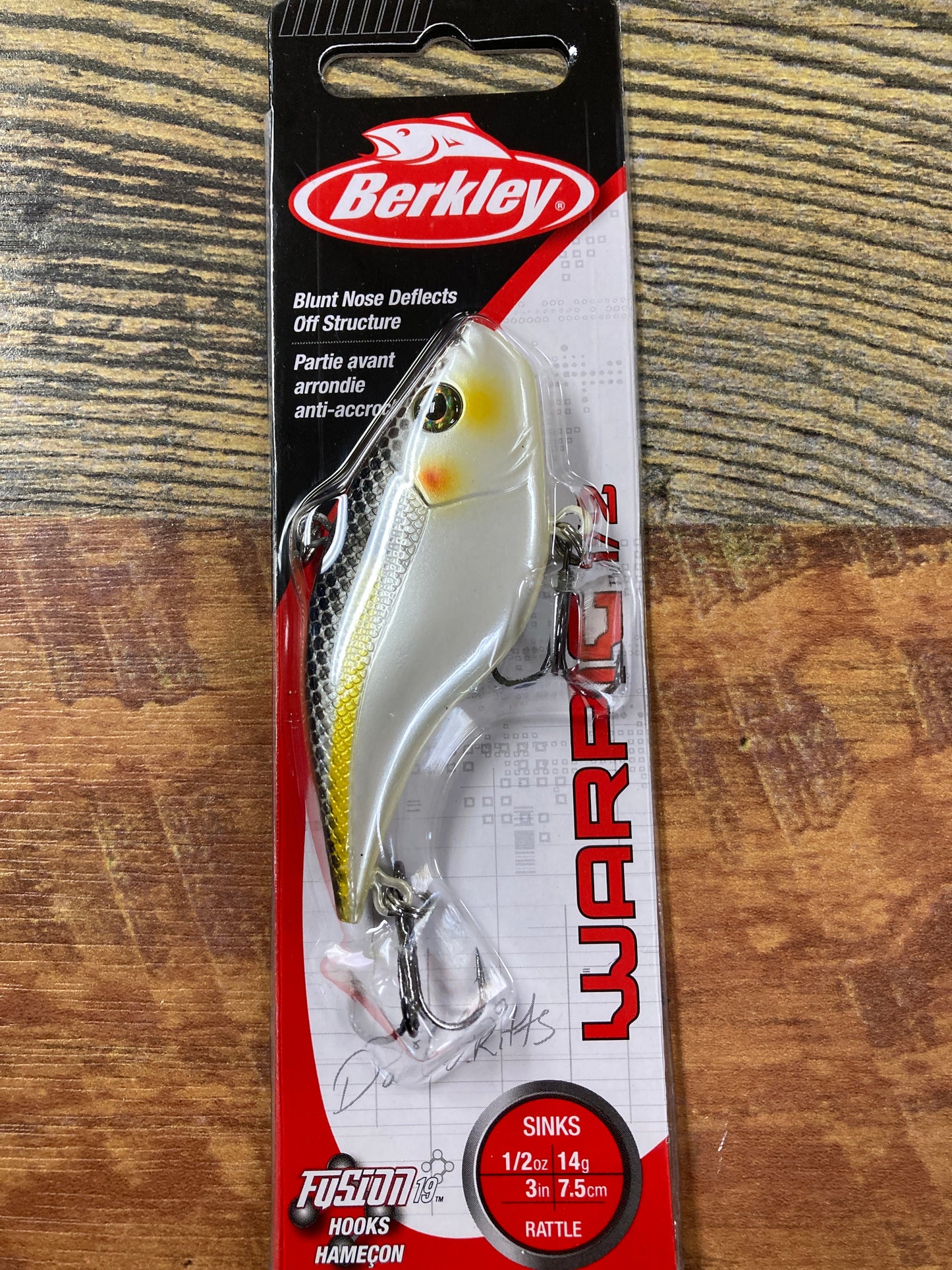 Berkley Warpig 1/2 oz. Chameleon Pearl