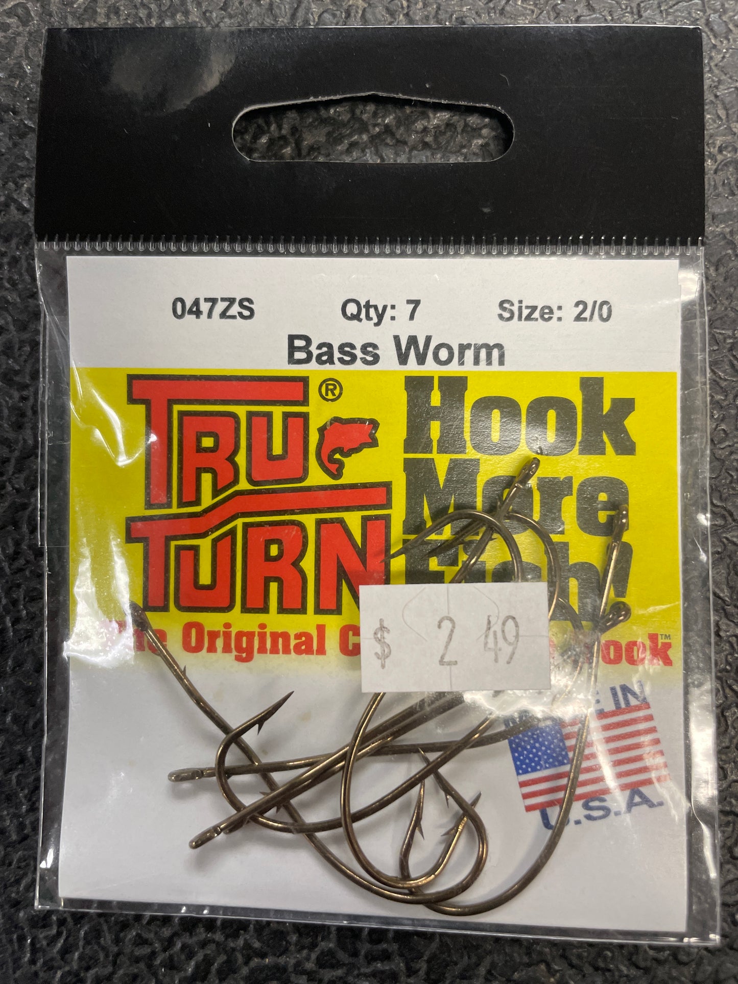 Tru Turn Bass Worm 2/0