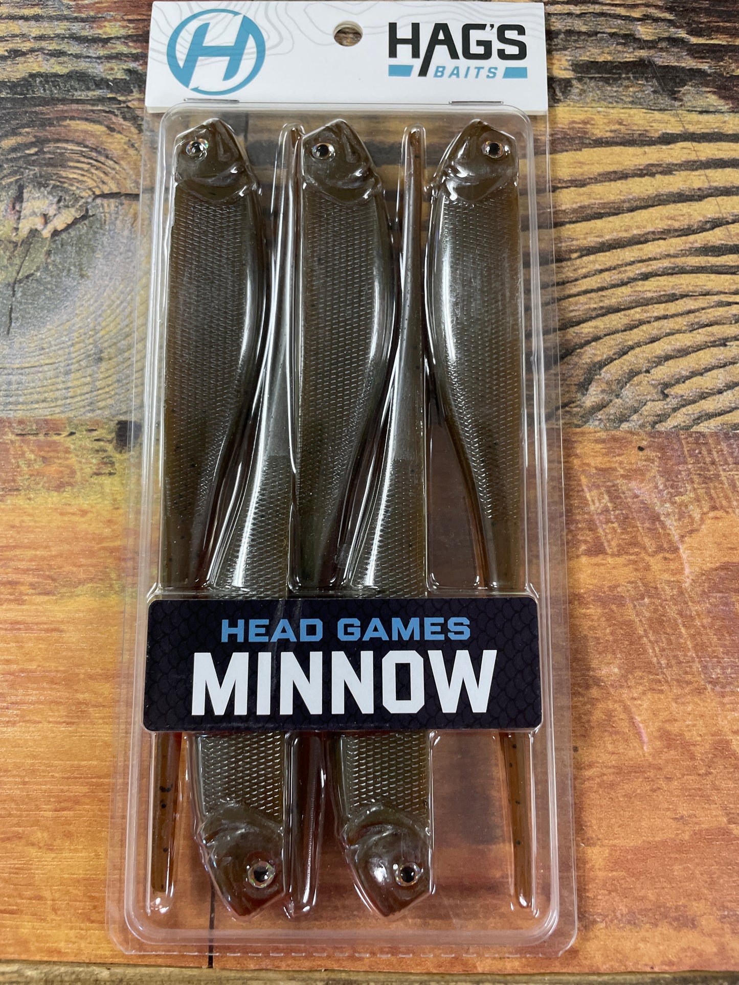 Hags Baits Head Games Minnow 6” Hags Pumpkin