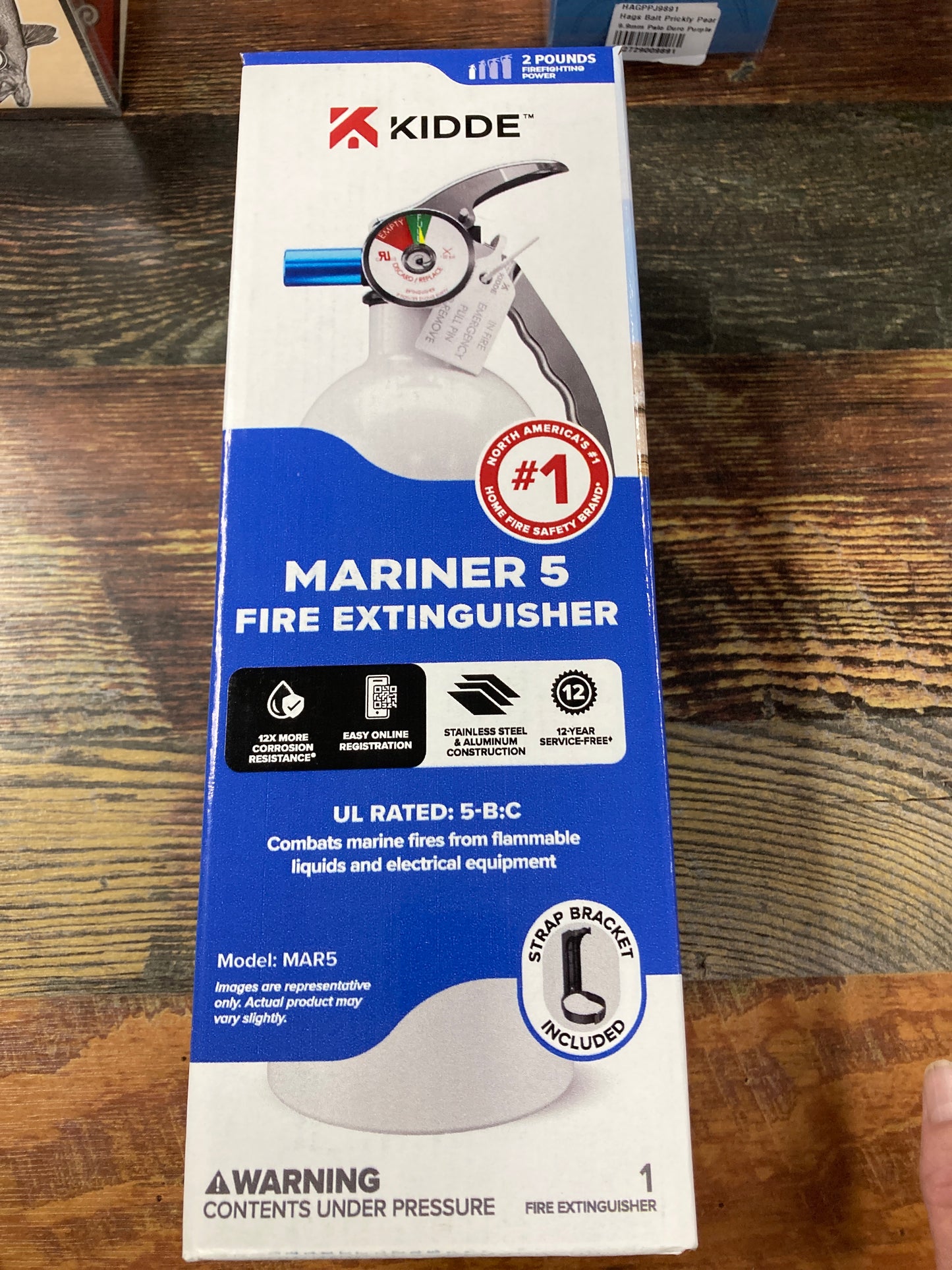 Kidde Mariner 5 Fire extinguisher