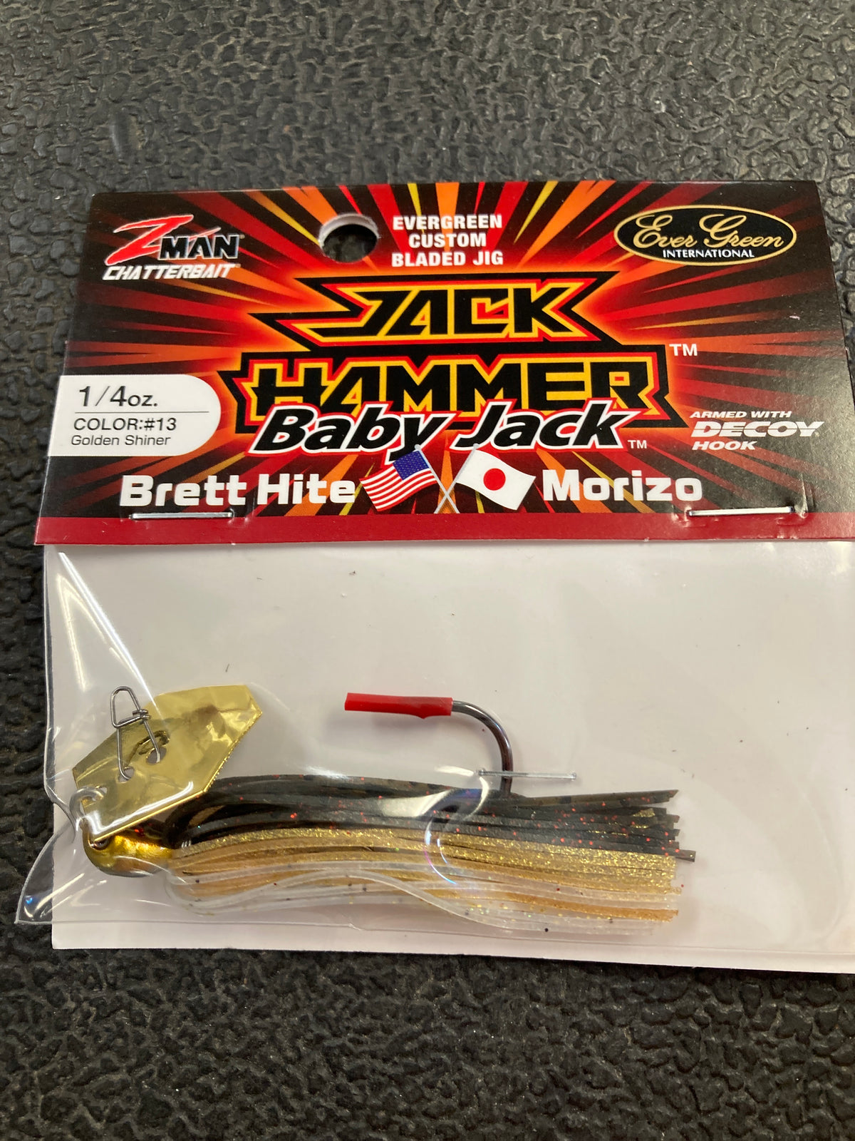 Z Man Baby Jackhammer 1/4 oz Golden Shiner