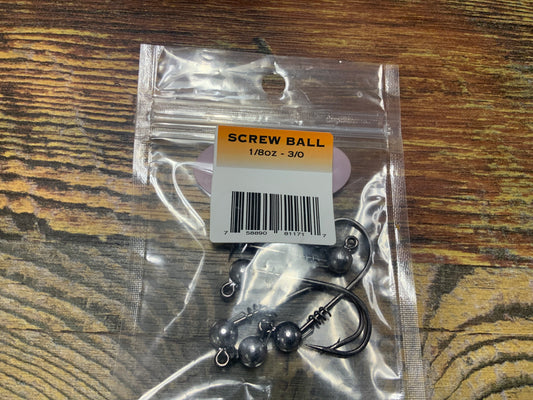 Catch N Cull Screw Ball 1/8 oz. 3/0 Hook