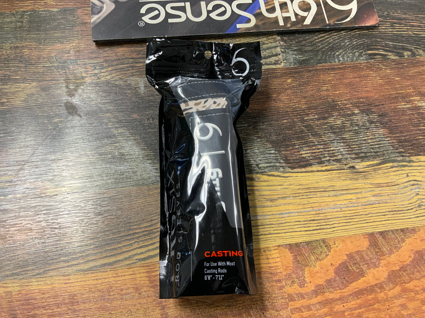 6th Sense Baitcaster Rod Sleeve - Camo