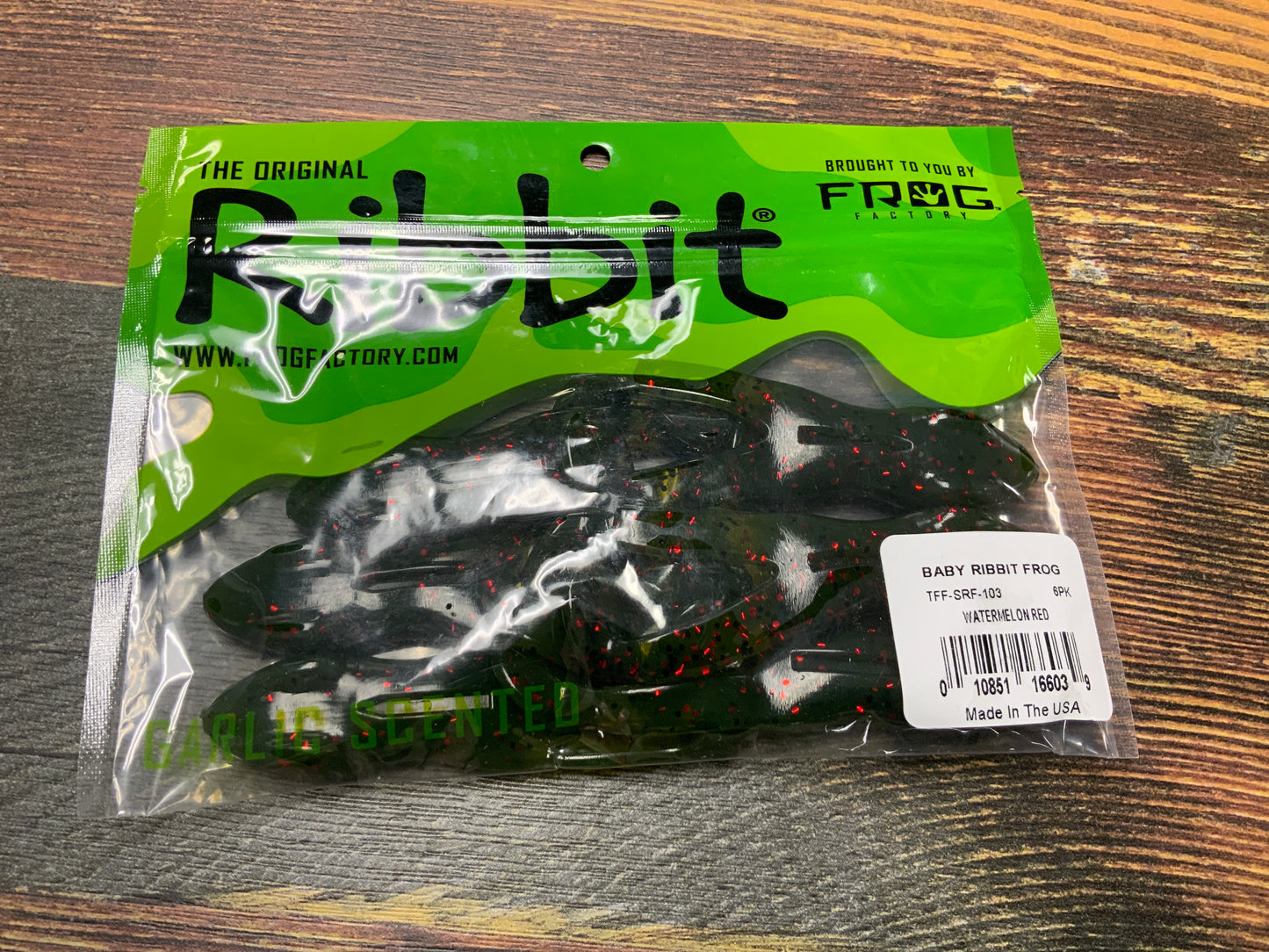 Ribbit Baby Ribbit Frog - Watermelon Red