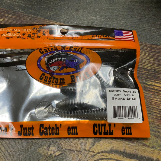 Catch-N-Cull Money Shad Jr. 3.8" Smoke Shad