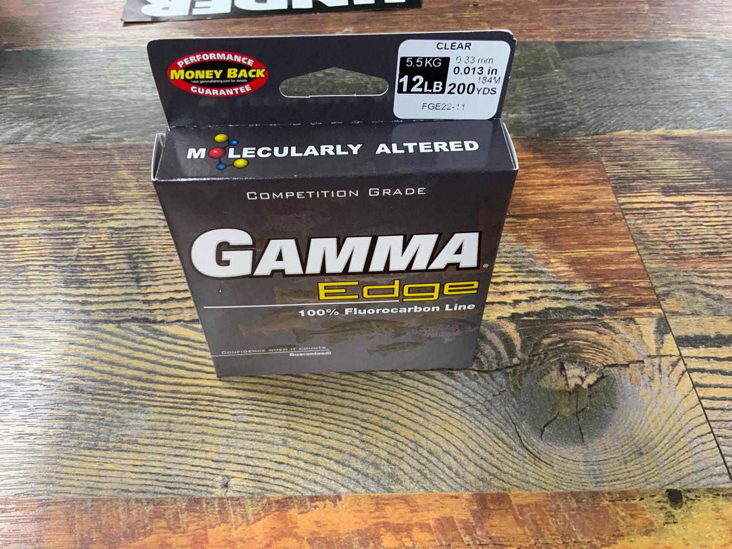 Gamma Edge Flouro 12 lb. 200 yd.