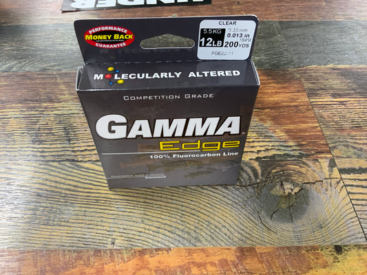 Gamma Edge Flouro 12 lb. 200 yd.