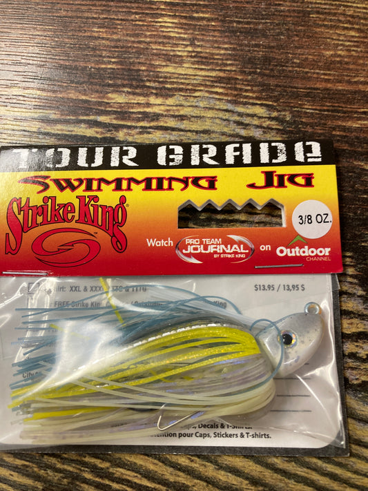 Strike King TG Swim Jig 3/8 oz. Sexy Shad 2.0