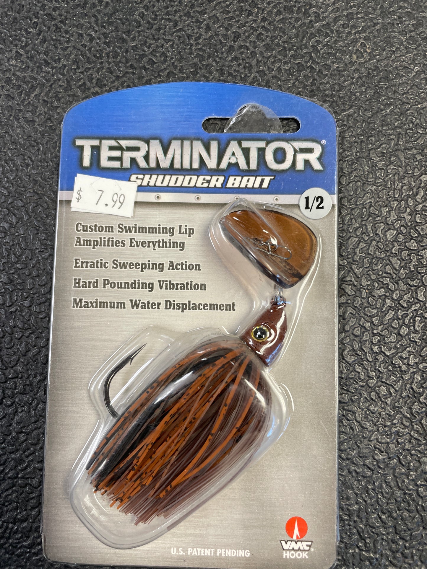 Terminator Shudder Bait 1/2 oz. Craw Dad
