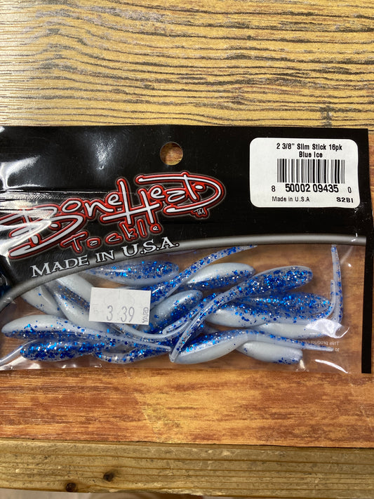 Bone Head Slim Stick 2-3/8" Blue Ice