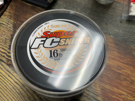 Sunline FC Sniper Fluoro 16lb. 1200 yd