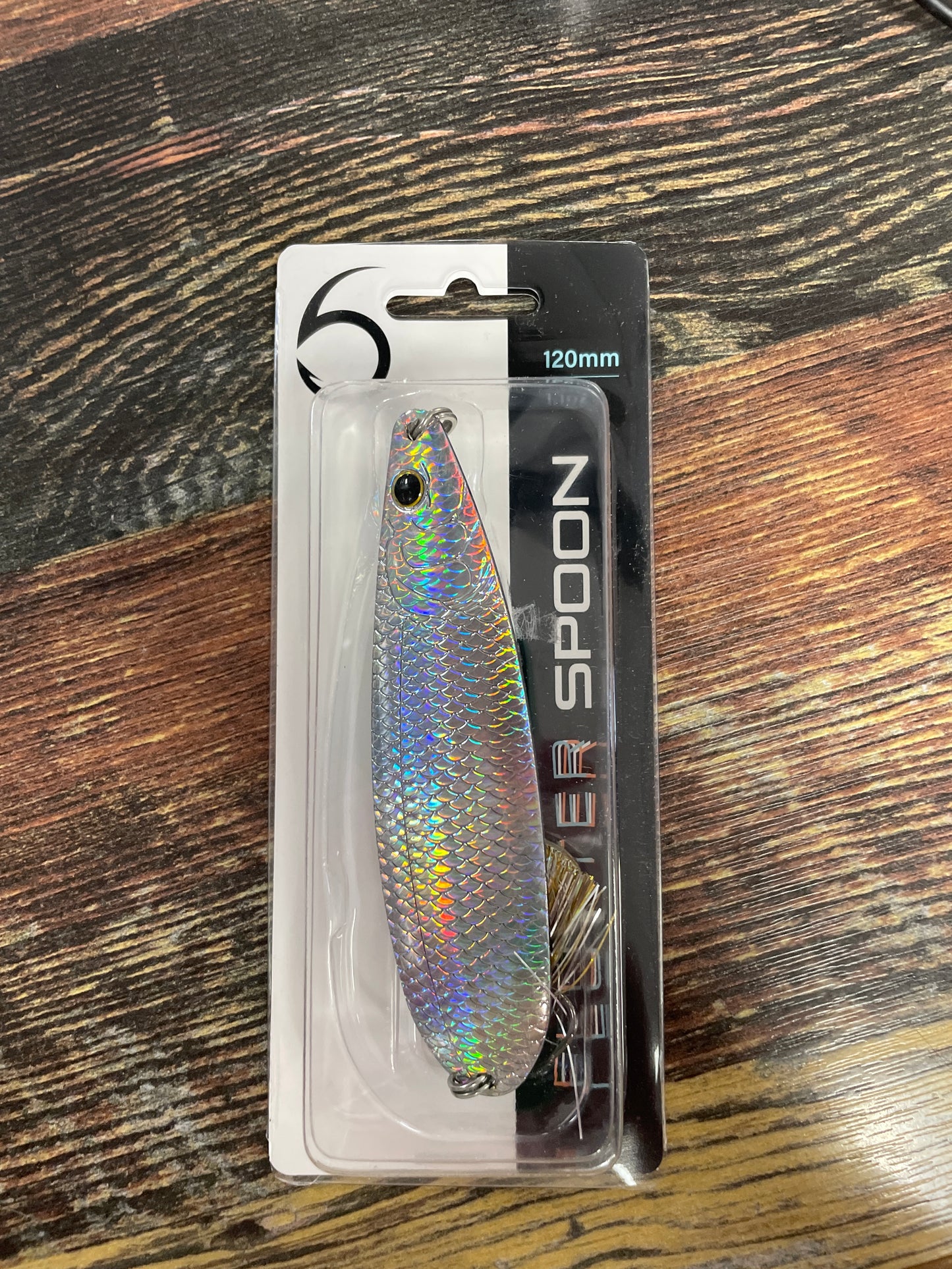 6 th sense flutter spoon 120mm 1.1 oz scale foil