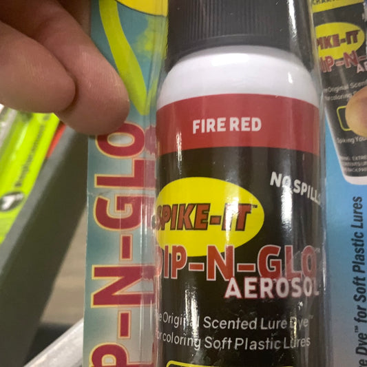 Spike It Dip-N-Glow Aerosol Fire Red Garlic