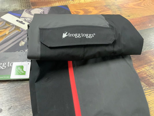Frogg Toggs Pilot Bib Pants - L - Black/Charcoal Grey