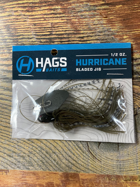 Hags Baits Hurricane 1/2 oz. Green Pumpkin