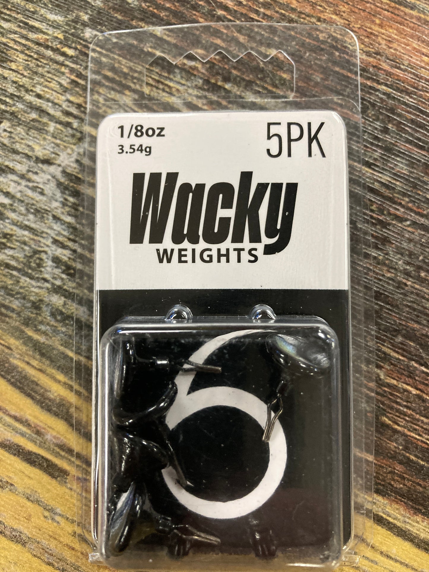 6th Sense Wacky Weights 1/8 oz. Black