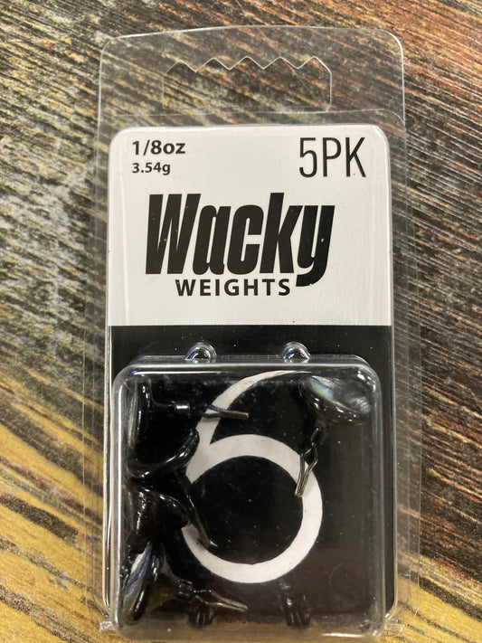 6th Sense Wacky Weights 1/8 oz. Black