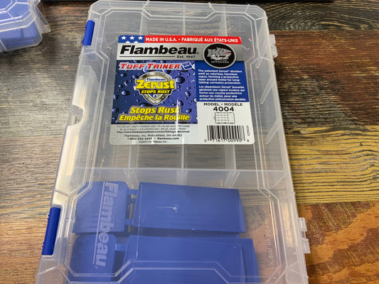 Flambeau Tuff Tainer Box 16 Compartment - Clear