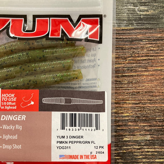 Yum Dinger 3 - Pumpkin Pepper Grn Flk