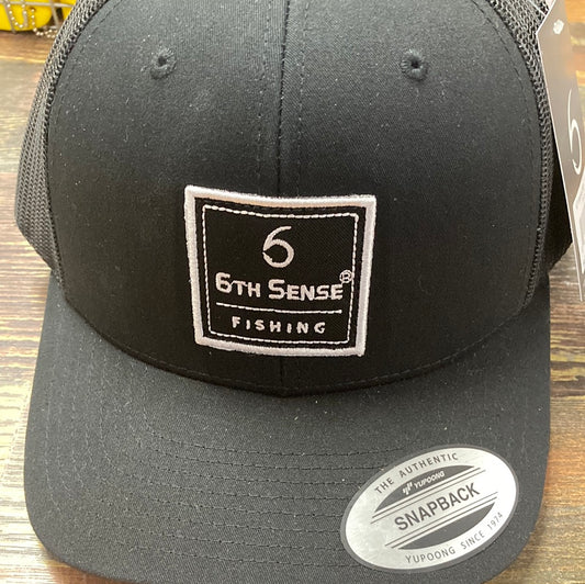 6th sense Hat Bold Statement Black