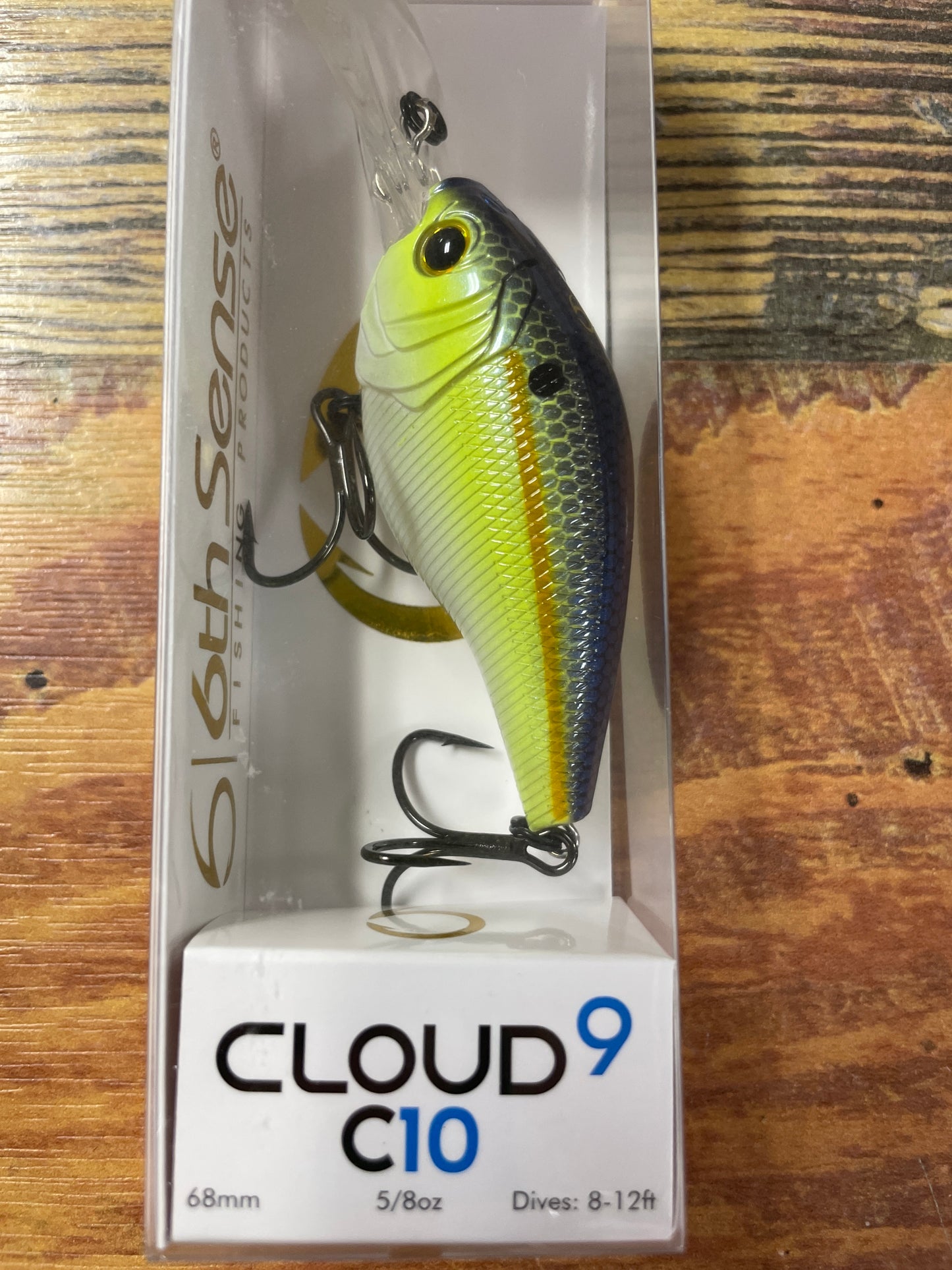 6th Sense Cloud 9 C10 Sexified Chartreuse Shad