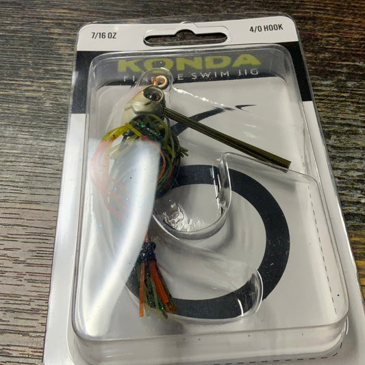 KONDA Finesse Swim Jig 7/16 oz. 4/0 - 4K Shad