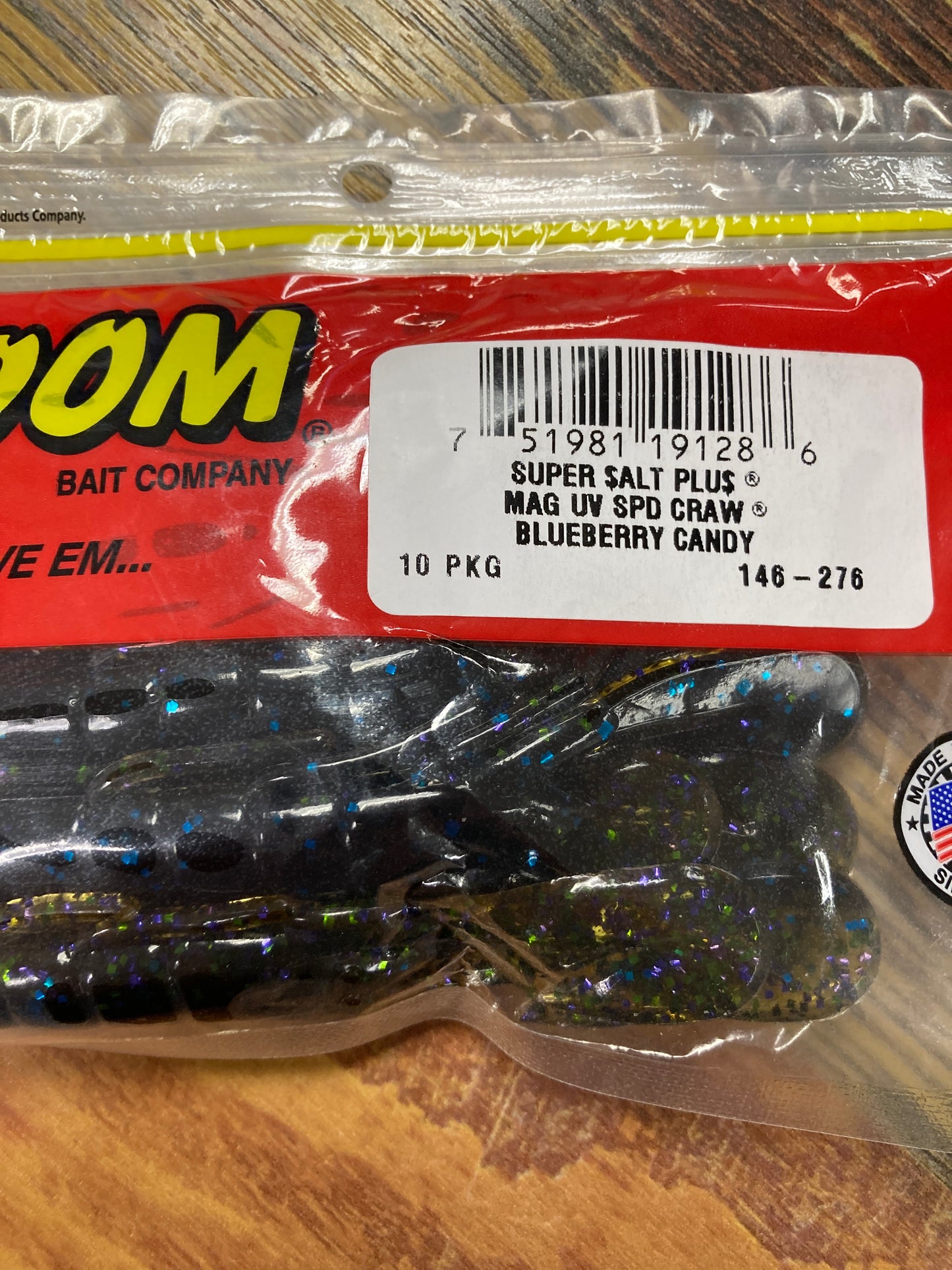 Zoom Mag UV Speed Craw - Blueberry Candy