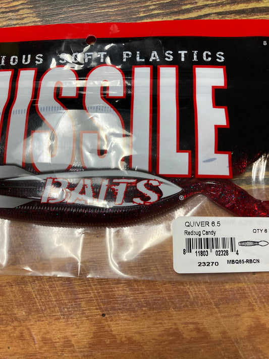 Missile Baits Quiver 6.5” Bruised Plum