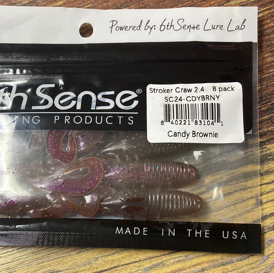 6th Sense Stroker Craw 2.4 Candy Brownie
