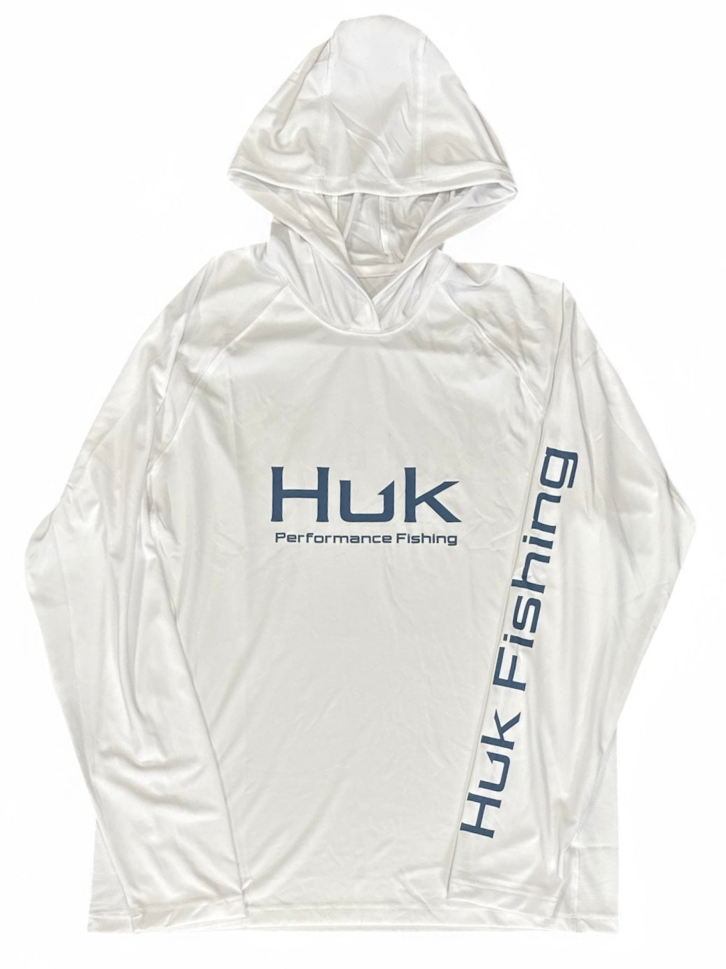 HUK Pursuit Hoodie White Medium