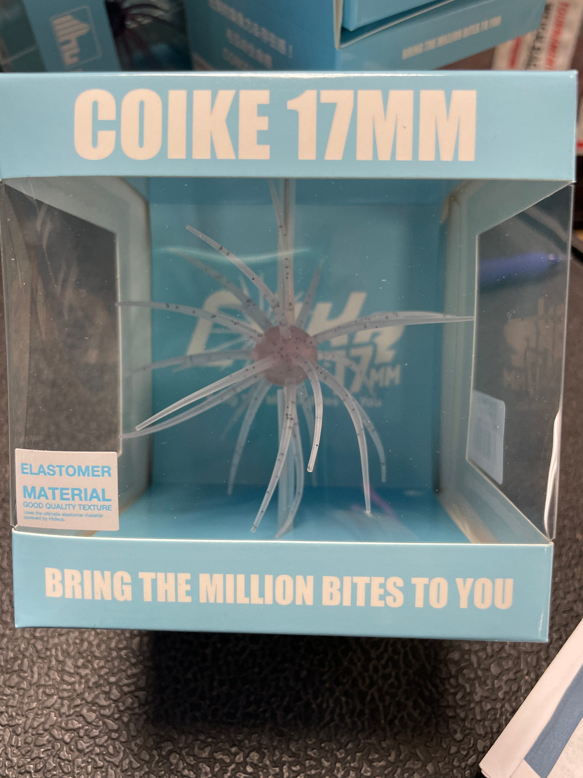 Hideup Coike 17mm Clear Salmon Pepper Limit 4 Total Per Order