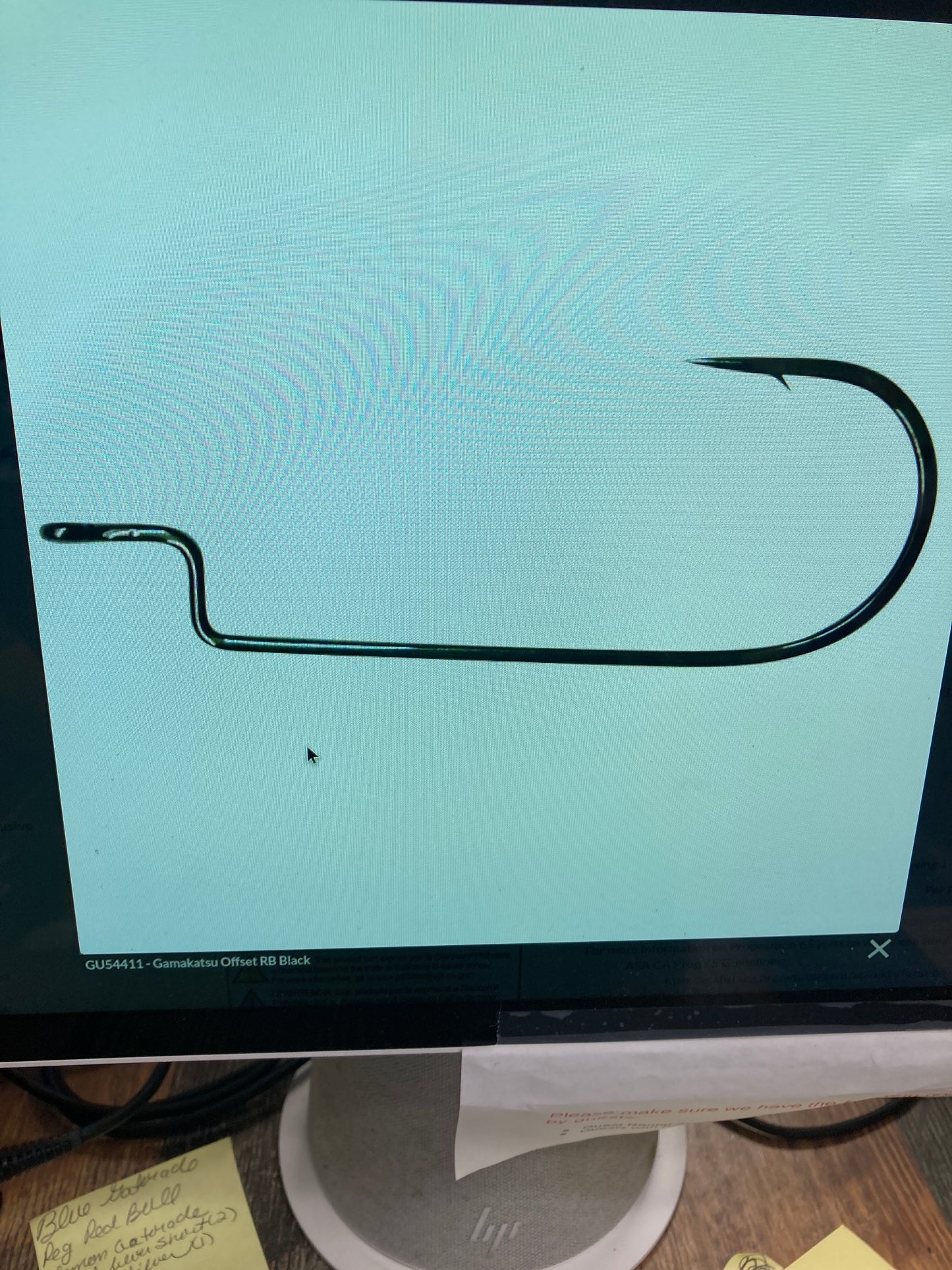 Gamakatsu Offset RB Black