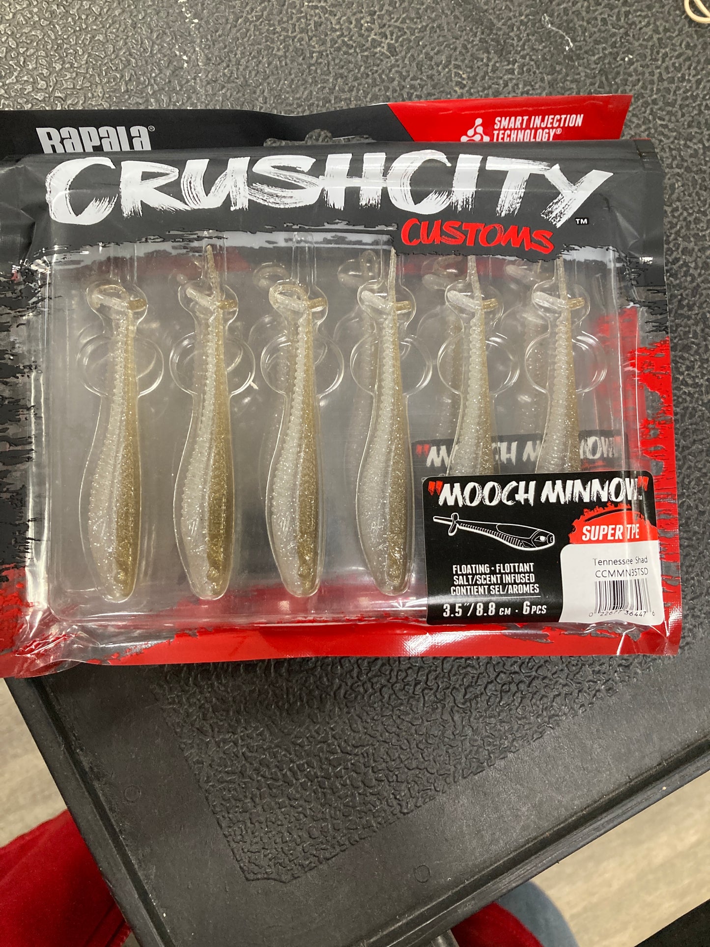 Rapala Crush City Mooch Minnow 3-1/2" Tennessee Shad