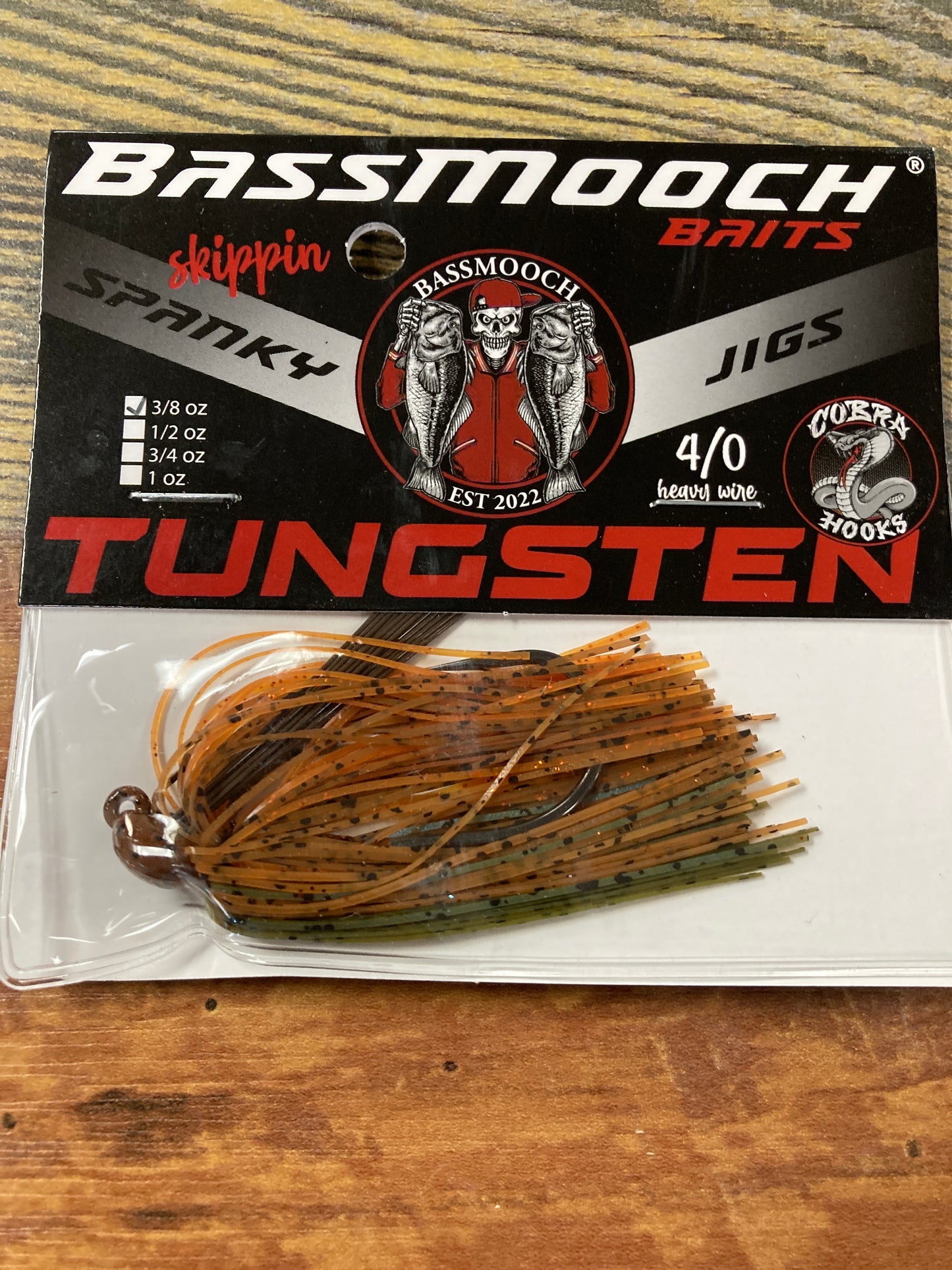 Bass Moouch Skippin Jigs 3/8oz Alabama Craw