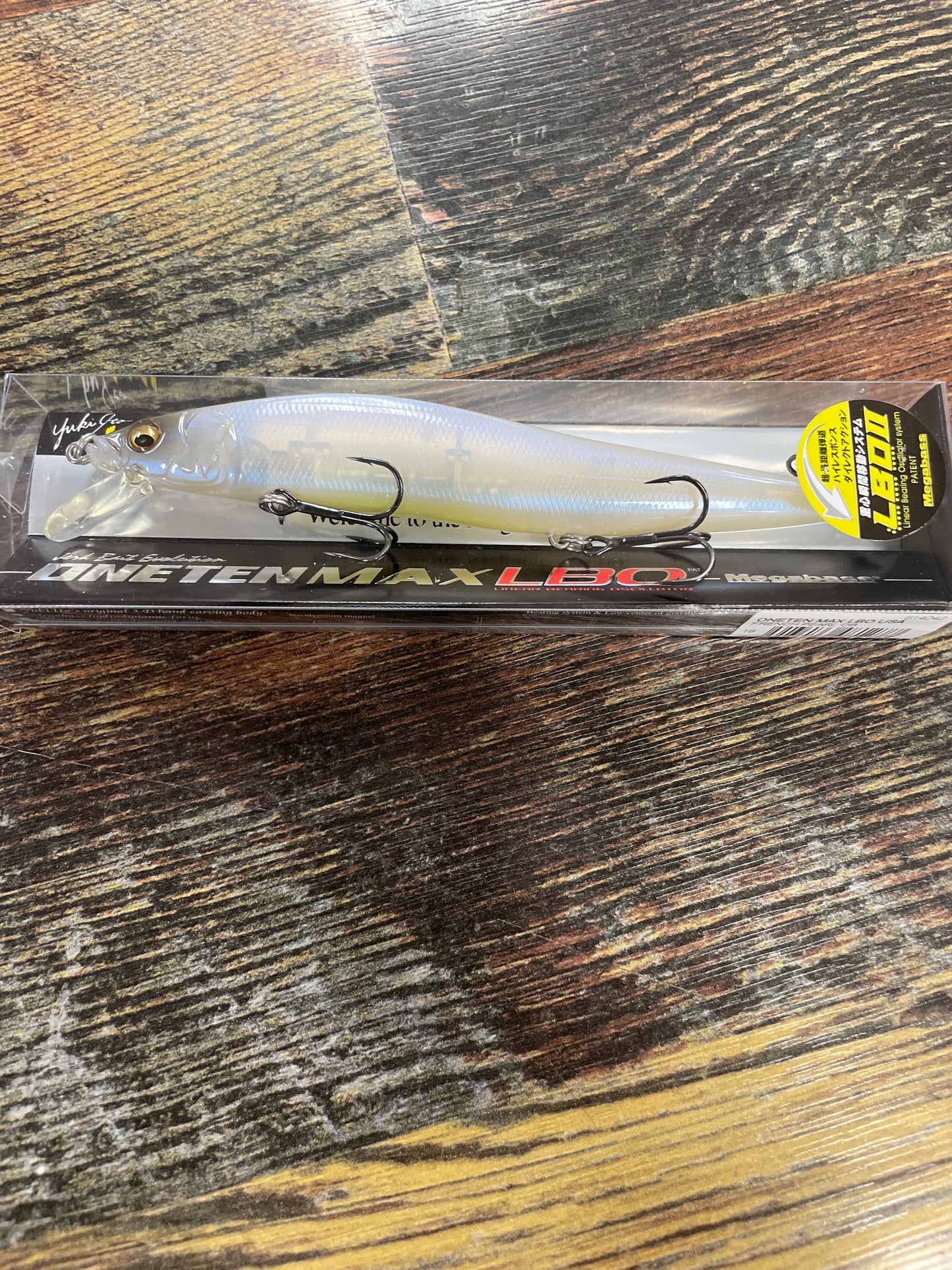 Megabass ONETEN MAX LBO 3/4oz. French Pearl