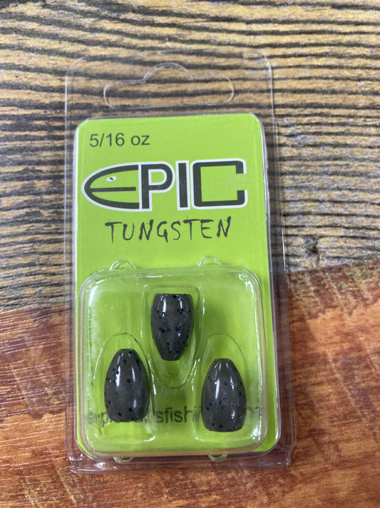 EPIC Tungsten Flippin Weight 5/16oz. Green Pumpkin
