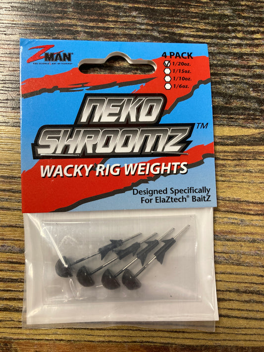 Z Man Neko Shroomz Nose Weight 1/20 oz. Green Pumpkin